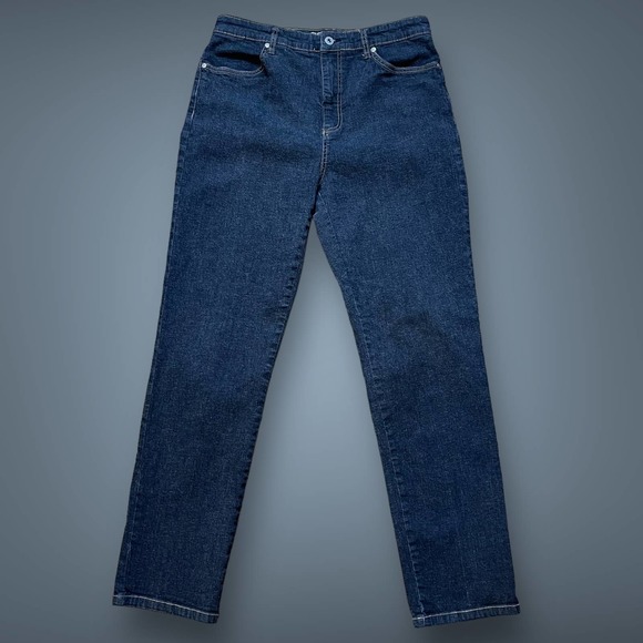 FDJ French Dressing Jeans Denim - French Dressing Jeans Women’s Suzanne Black Stone Washed Slim Jeans - Size 12